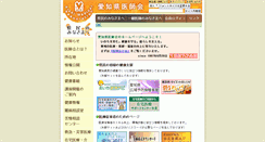 Desktop Screenshot of aichi.med.or.jp